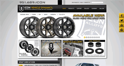 Desktop Screenshot of iconvehicledynamics.com